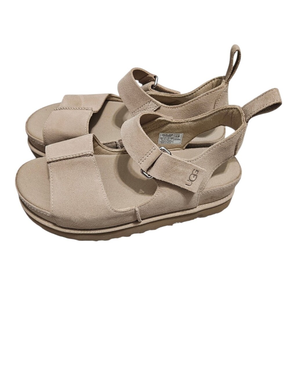 UGG Women's Goldenstar Platform Sandals in Sand Womens NEW